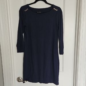 Lilly Pulitzer UPF 50+ Sophie Dress In Navy